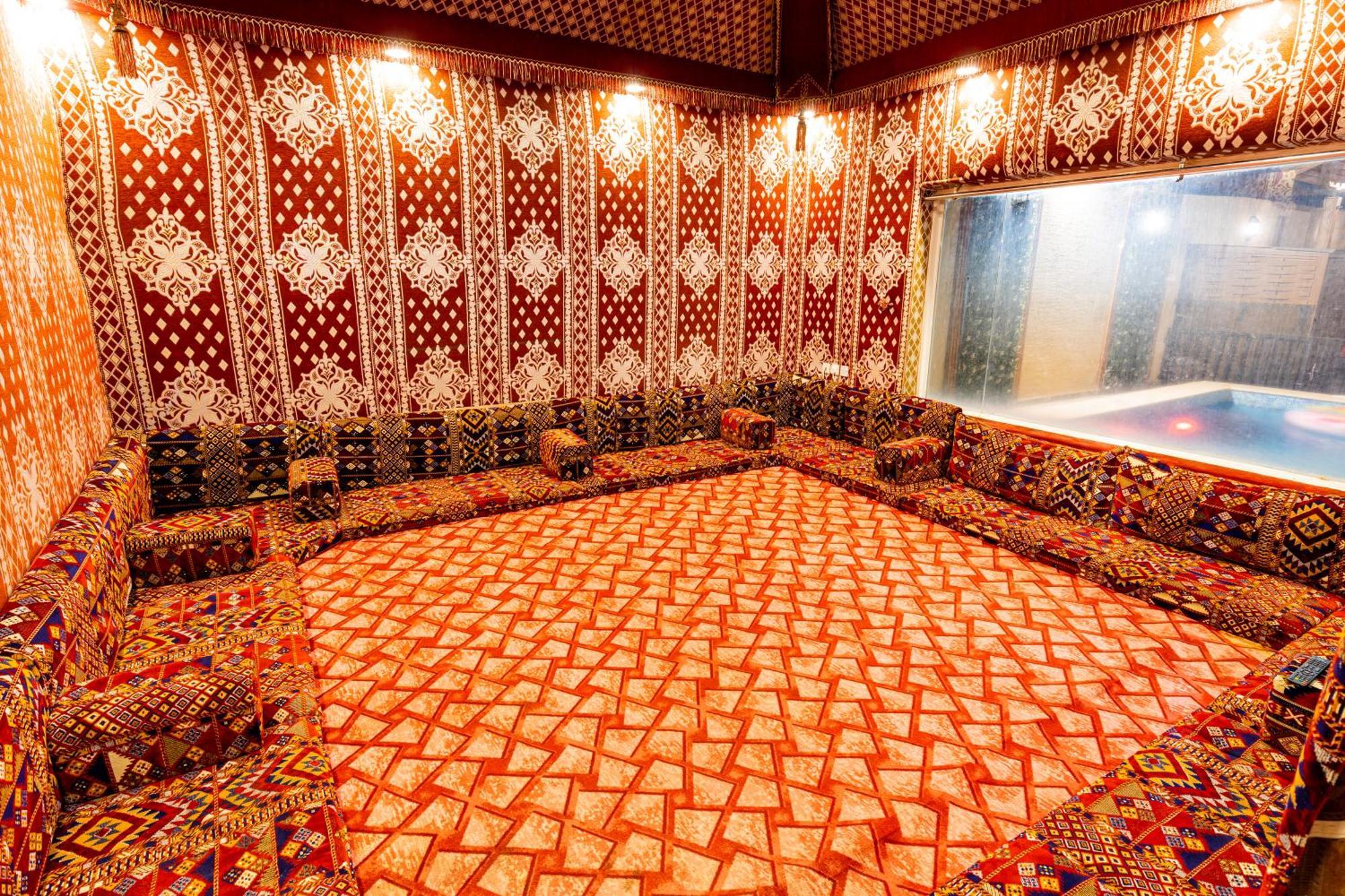 شاليهات الكوخ السويسري وأكوابارك Villa Ash Shishah Exterior foto